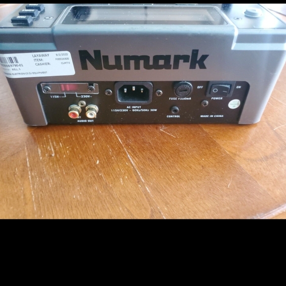 NUMARK DJ NDX200 Professional Tabletop CD PLAYER Mix LOOP Q Digital Audio READ - Picture 7 of 8